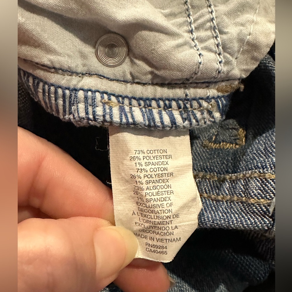 Place girls skinny stretch jeans size 6x-7 - Picture 6 of 10